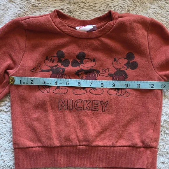 Mickey Mouse Kids Sweatshirt - Rust - Picture 4 of 5